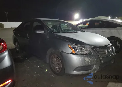 2014 Nissan Sentra S from USA, damaged, VIN 321780